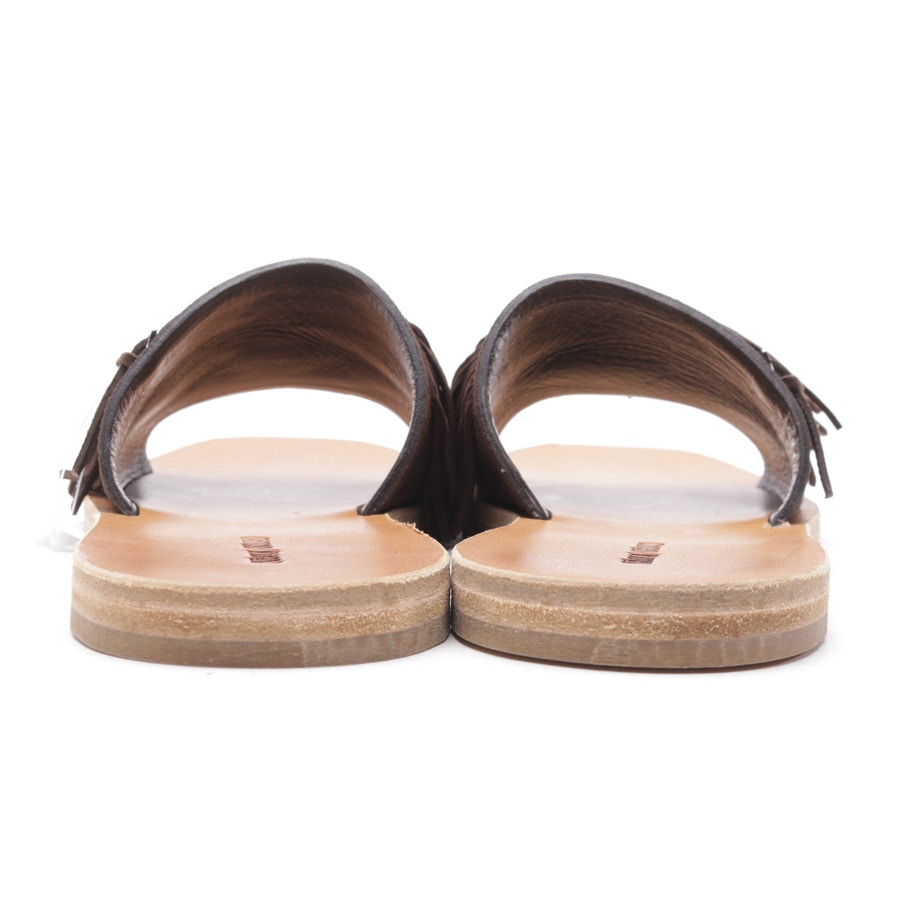 Image 3 of Sandals EUR 39 Brown in color Brown | Vite EnVogue