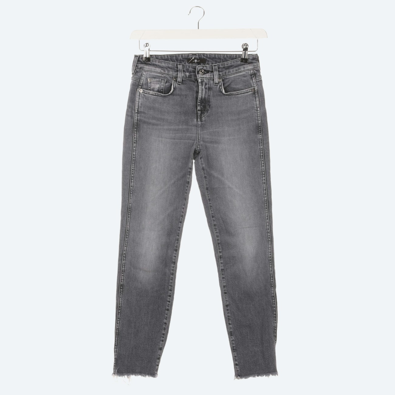 Image 1 of Skinny Jeans W26 Gray in color Gray | Vite EnVogue