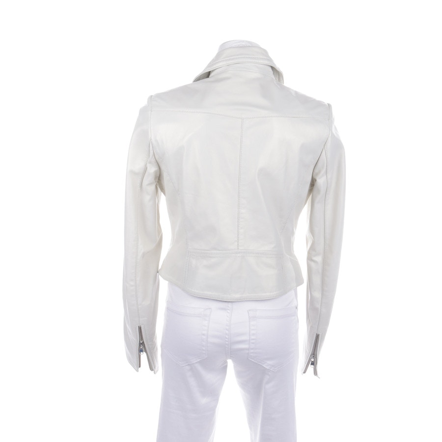 Image 2 of LeatherJackets 38 Ivory in color White | Vite EnVogue