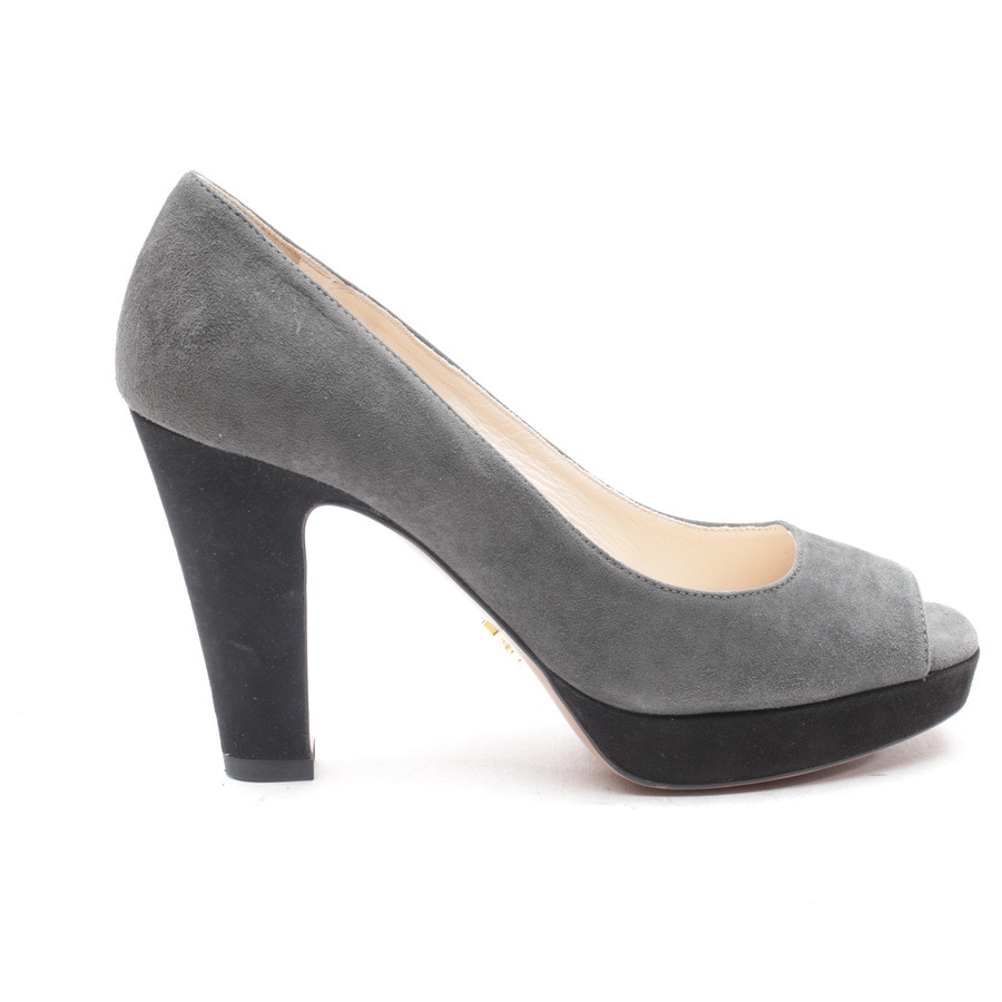 Image 1 of Peep Toes EUR 36.5 Lightgray in color Gray | Vite EnVogue
