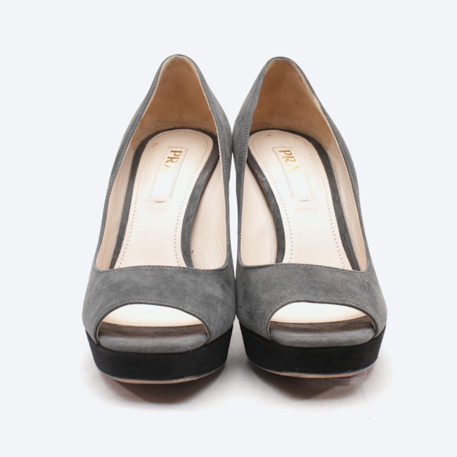 Image 2 of Peep Toes EUR 36.5 Lightgray in color Gray | Vite EnVogue