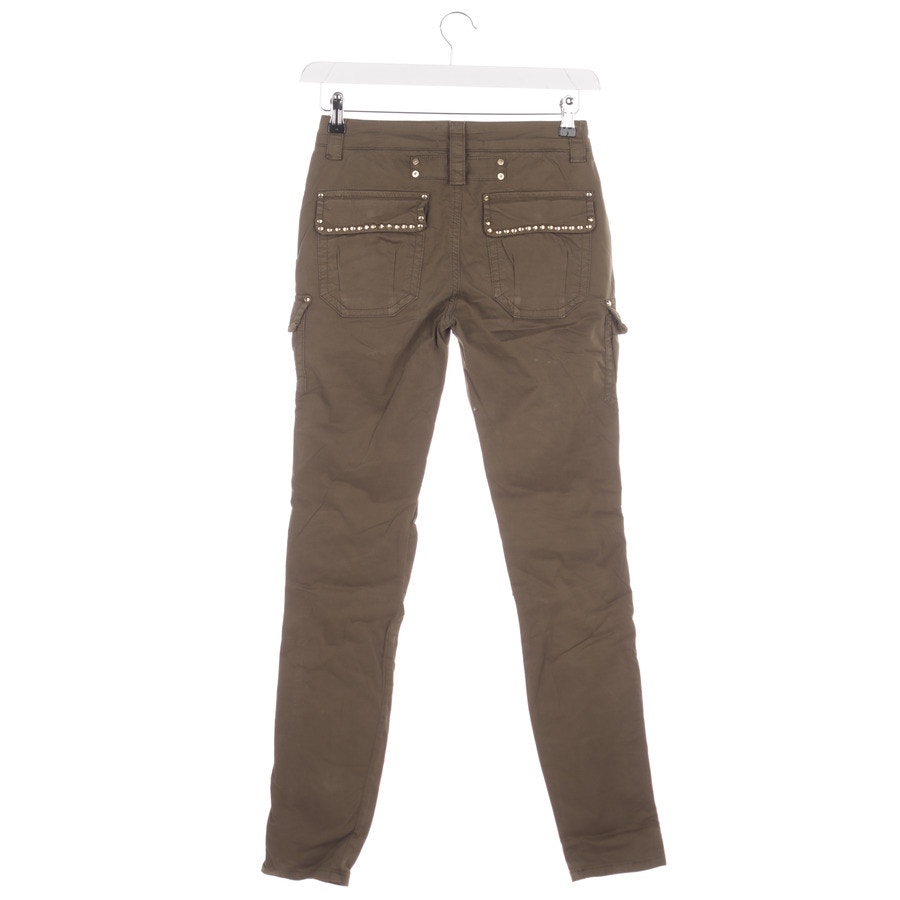 Image 2 of Trousers W25 Olive in color Green | Vite EnVogue