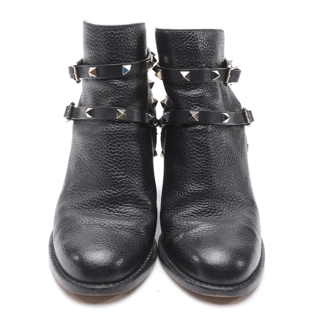 Rockstud Ankle Boots EUR 37.5 Black | Vite EnVogue