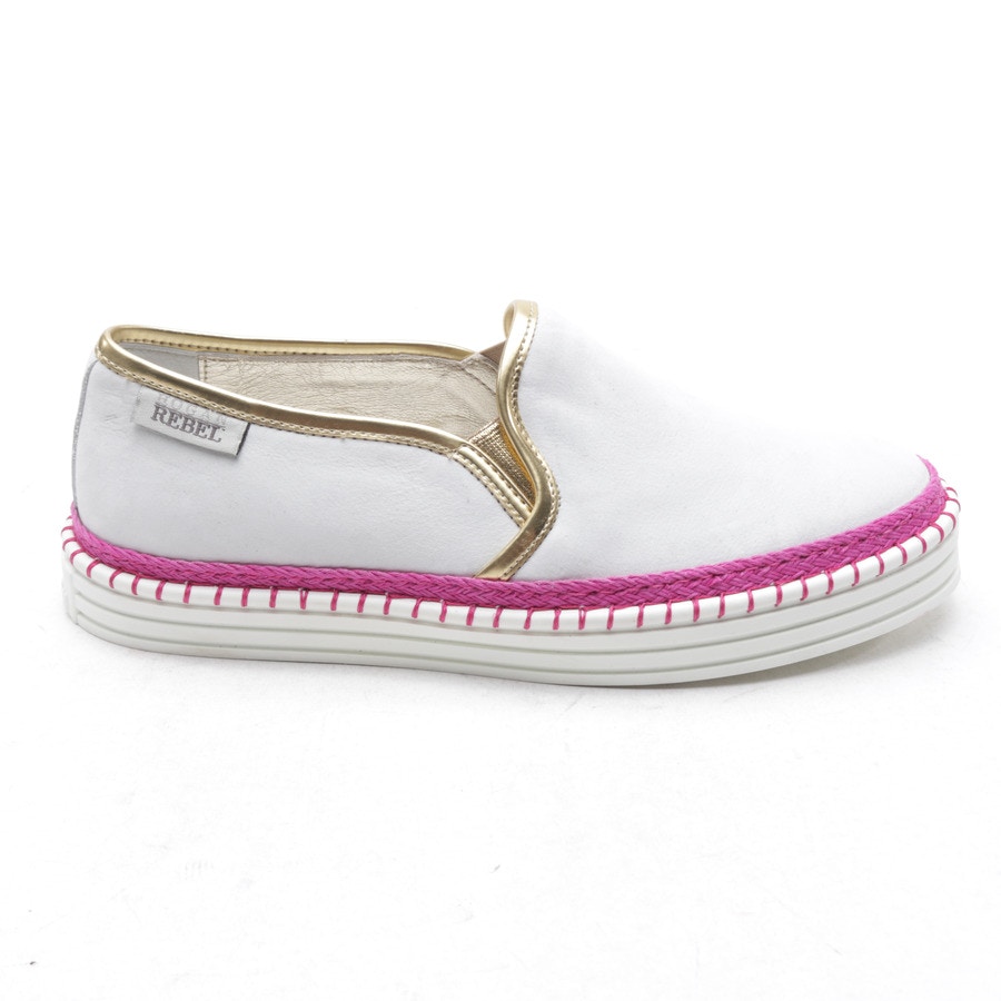 Image 1 of Loafers EUR 35 White in color White | Vite EnVogue