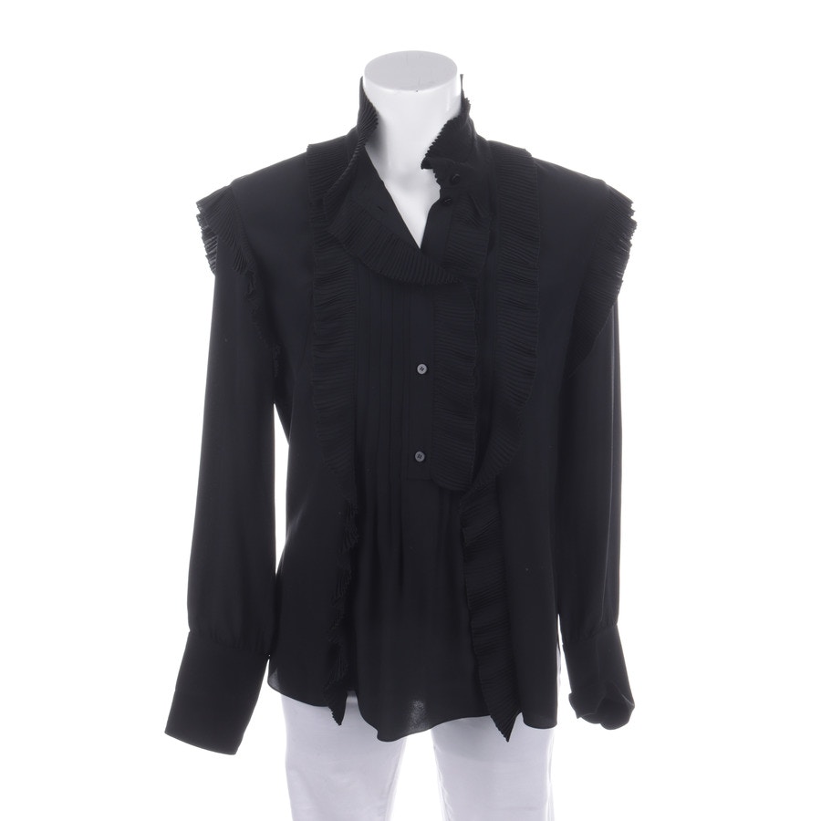 Image 1 of Silk Shirt 32 Black in color Black | Vite EnVogue