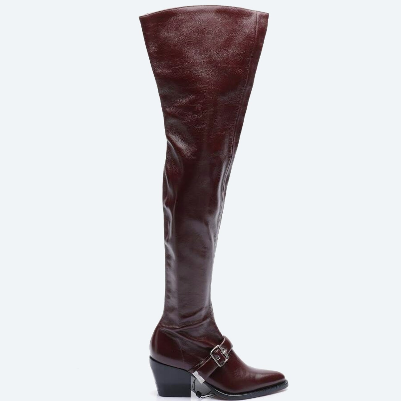 Image 1 of Overknee Boots EUR 37 Dark red in color Red | Vite EnVogue