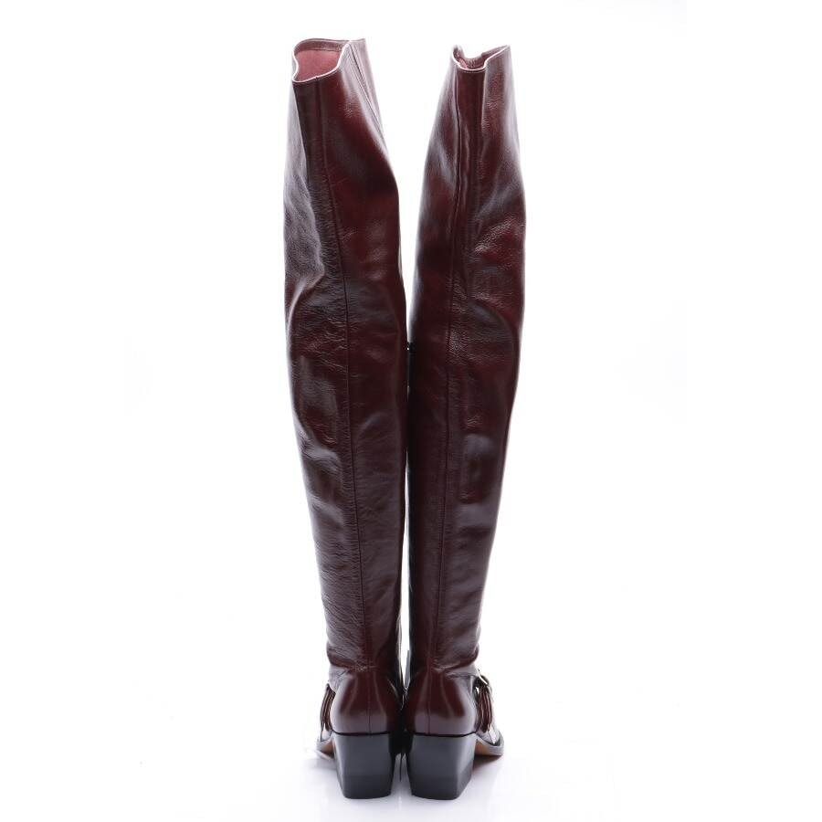 Image 3 of Overknee Boots EUR 37 Dark red in color Red | Vite EnVogue