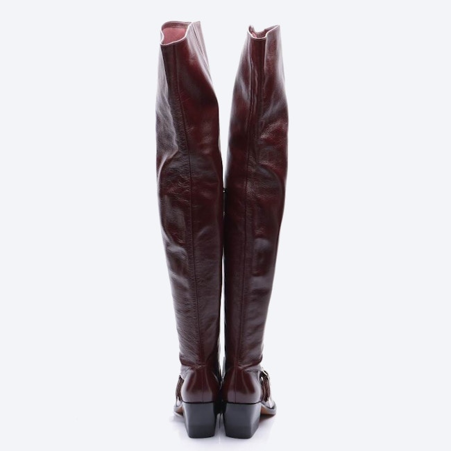 Image 3 of Overknee Boots EUR 37 Dark red in color Red | Vite EnVogue