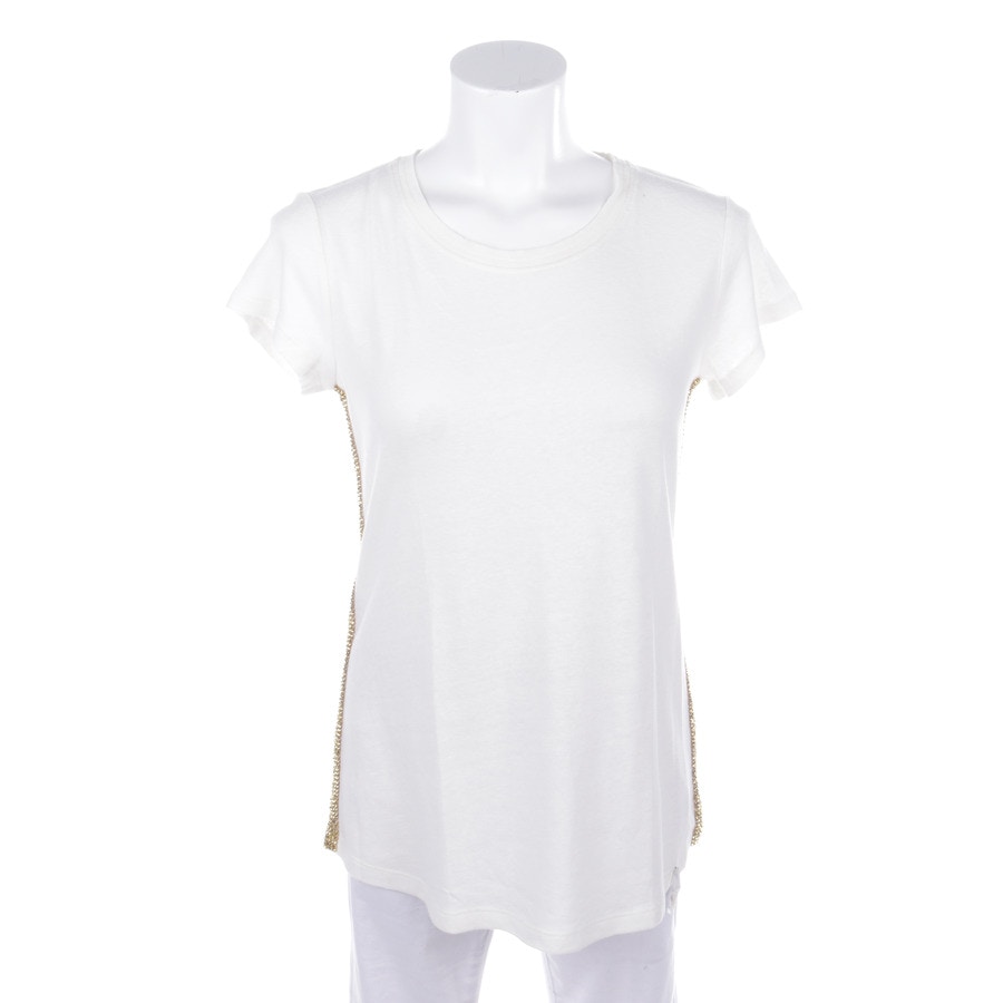 Image 1 of T-Shirt 34 Beige in color White | Vite EnVogue