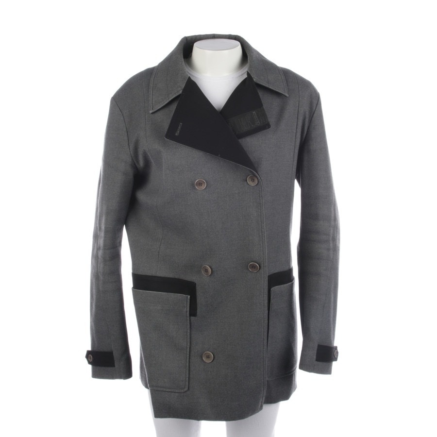 Image 1 of Between-seasons Coat 56 Gray in color Gray | Vite EnVogue