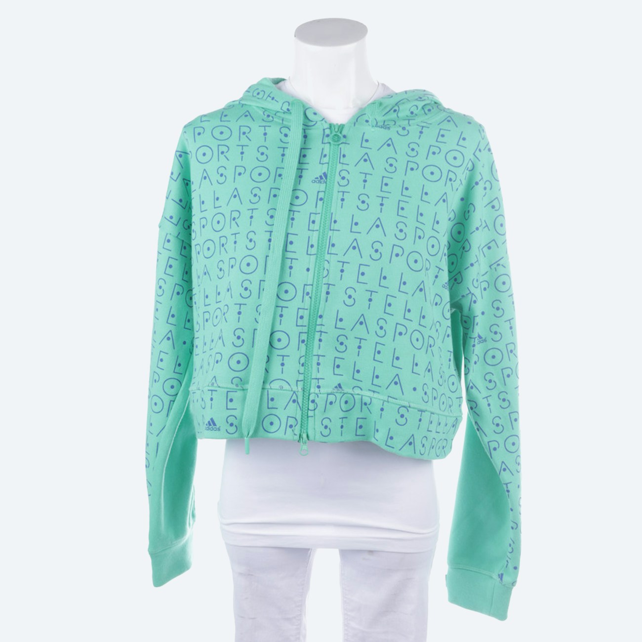 Image 1 of Hoodie M Green in color Green | Vite EnVogue