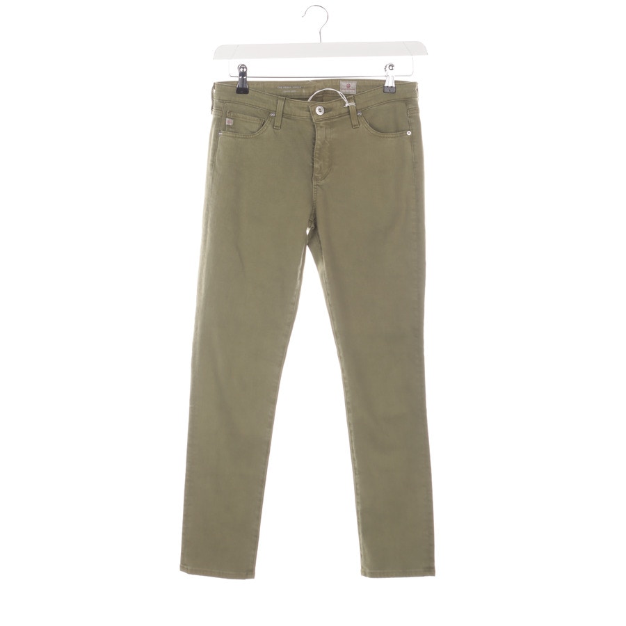 Bild 1 von Skinny Jeans W28 Dunkles Olivgrün in Farbe Grün | Vite EnVogue
