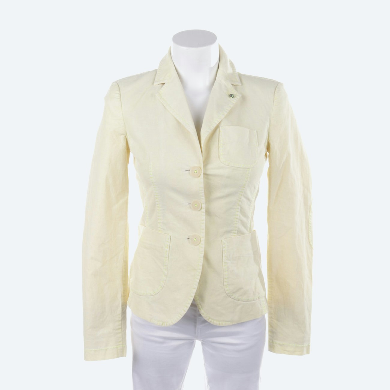 Image 1 of Blazer 34 Pastel yellow in color Yellow | Vite EnVogue