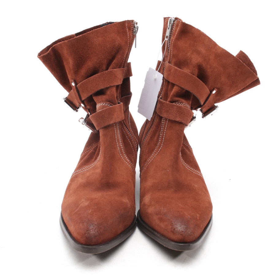 Image 2 of Ankle Boots EUR 41 Brown in color Brown | Vite EnVogue