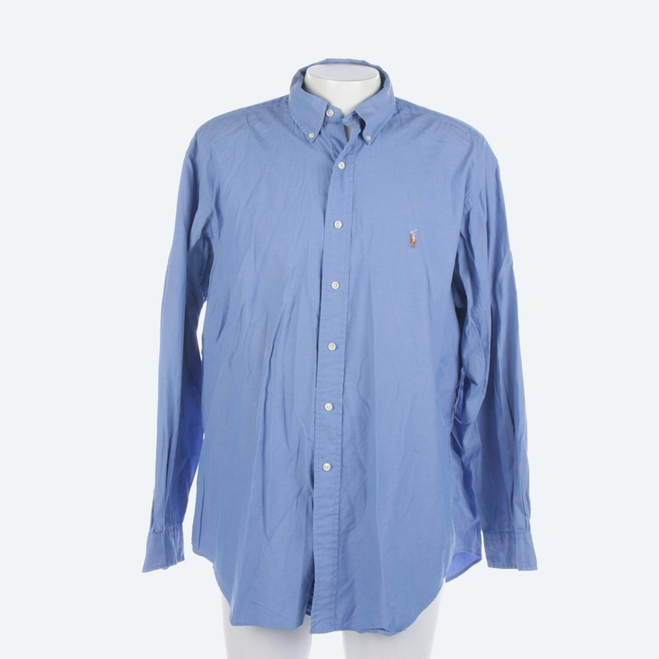 Image 1 of Shirt 17,5 Blue in color Blue | Vite EnVogue