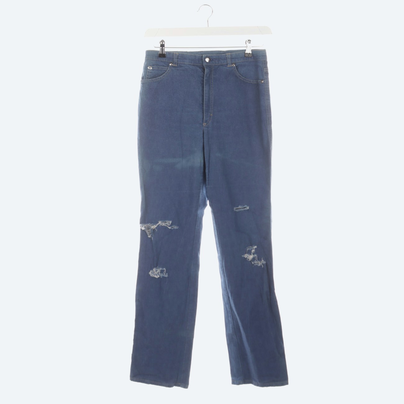 Image 1 of Straight Fit Jeans 40 Blue in color Blue | Vite EnVogue