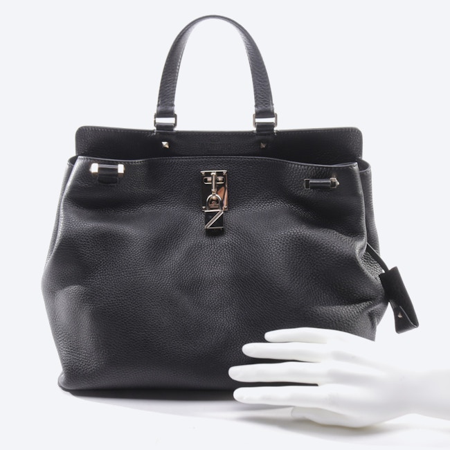 Image 4 of Rockstud Shoulder Bag Black in color Black | Vite EnVogue