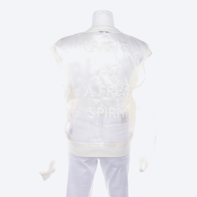 Image 2 of Sweat Jacket 34 Beige in color White | Vite EnVogue