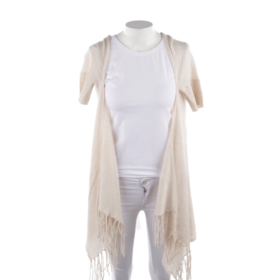 Image 1 of Cardigan One Size Beige in color White | Vite EnVogue