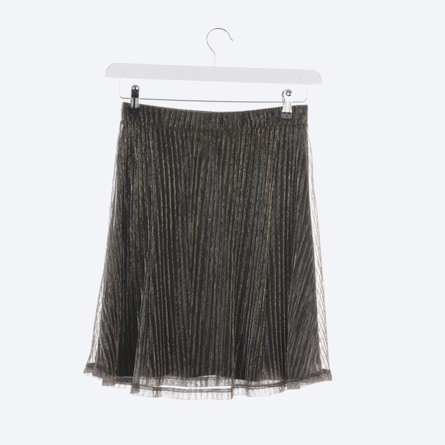 Image 2 of Pleated Skirt S Gold in color Metallic | Vite EnVogue