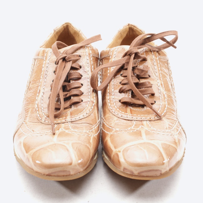 Image 2 of Lace-Up Shoes EUR 36.5 Camel in color Brown | Vite EnVogue