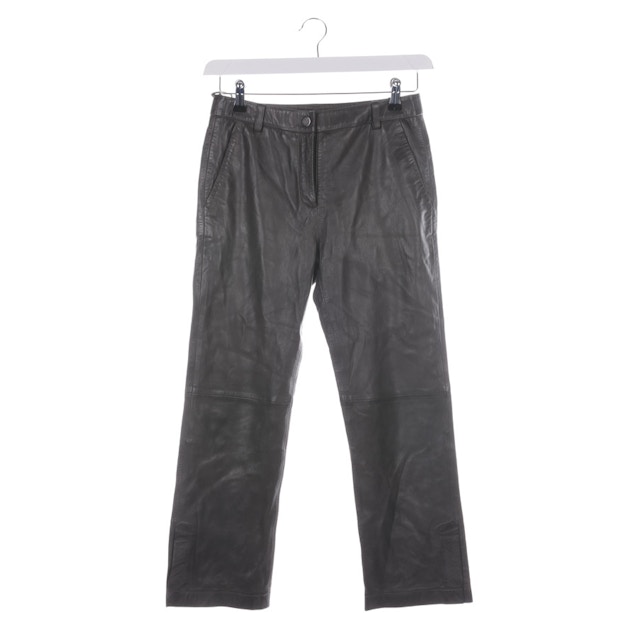 Image 1 of Leather Pants 34 Gray | Vite EnVogue