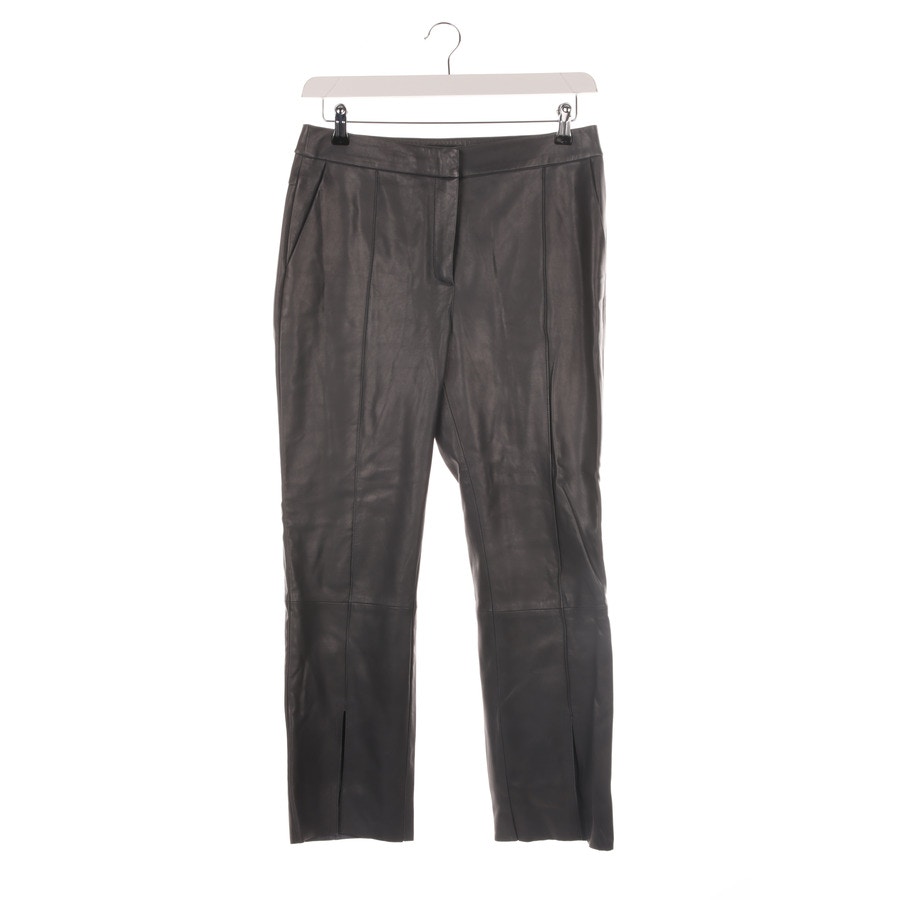 Image 1 of Leather Pants L Anthracite in color Gray | Vite EnVogue
