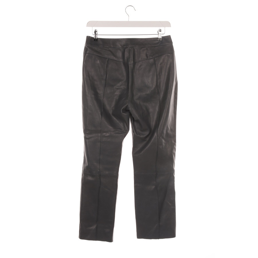 Image 2 of Leather Pants L Anthracite in color Gray | Vite EnVogue