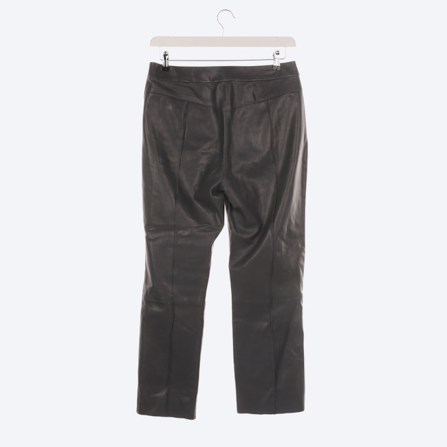 Image 2 of Leather Pants L Anthracite in color Gray | Vite EnVogue