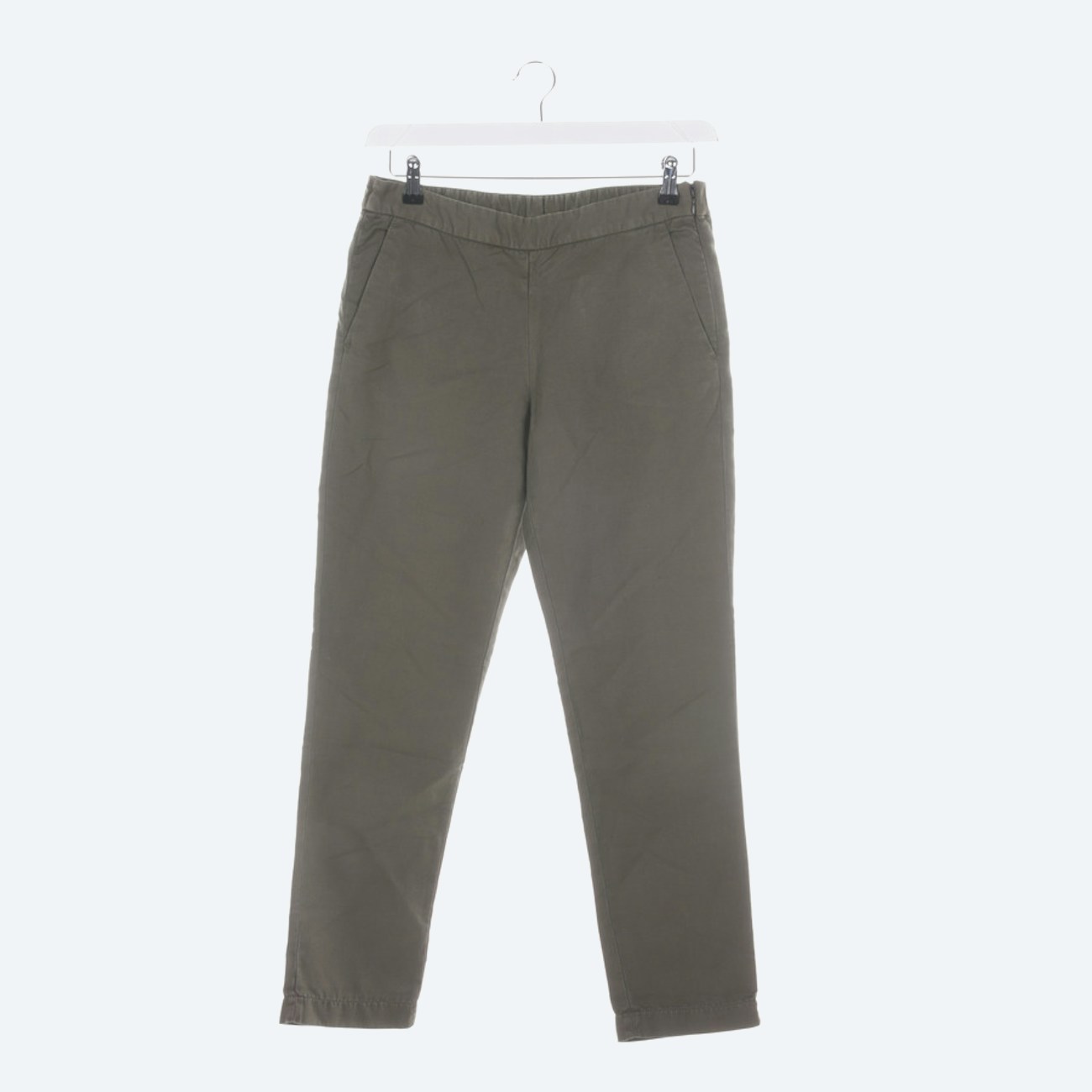 Image 1 of Trousers 34 Darkolivegreen in color Green | Vite EnVogue