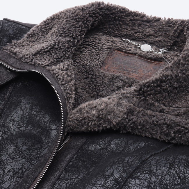 Image 3 of Between-seasons Jacket 40 Dark Brown in color Black | Vite EnVogue