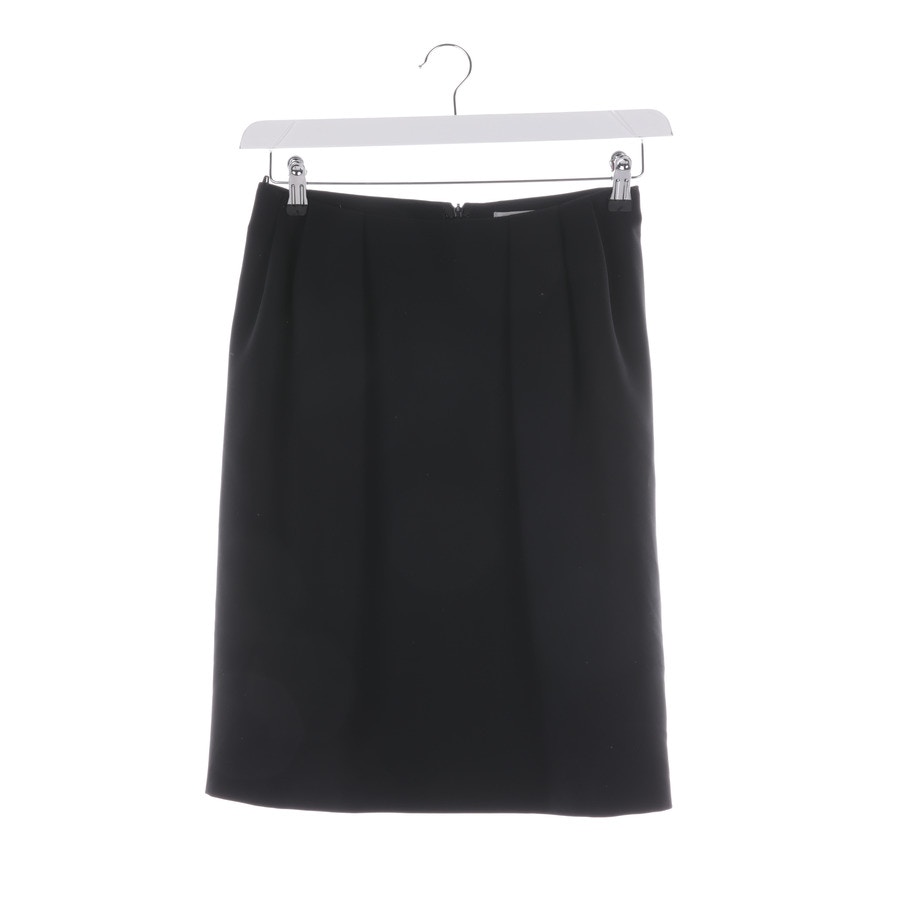 Image 1 of Skirt 32 Black in color Black | Vite EnVogue