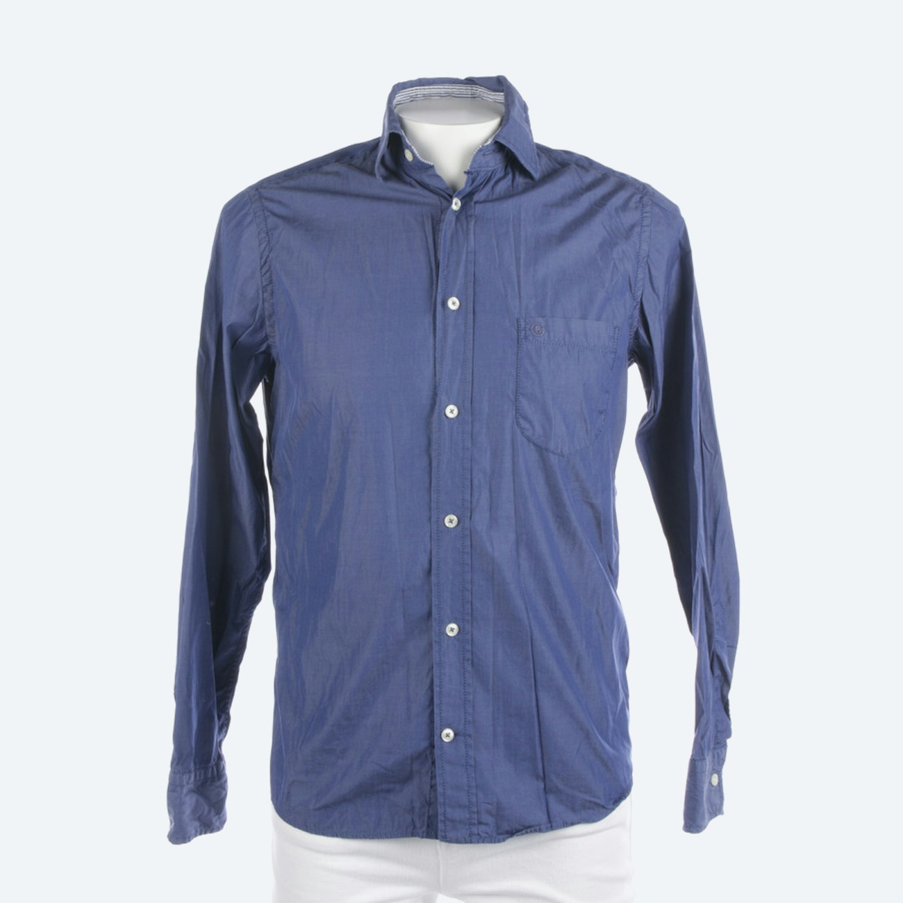 Image 1 of Shirt 37 Darkblue in color Blue | Vite EnVogue