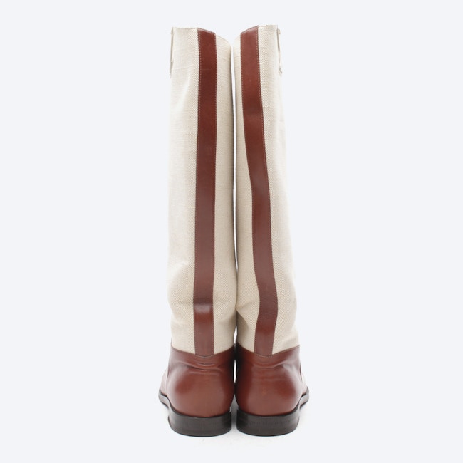Image 3 of Calf High Boots EUR 37 Brown in color Brown | Vite EnVogue