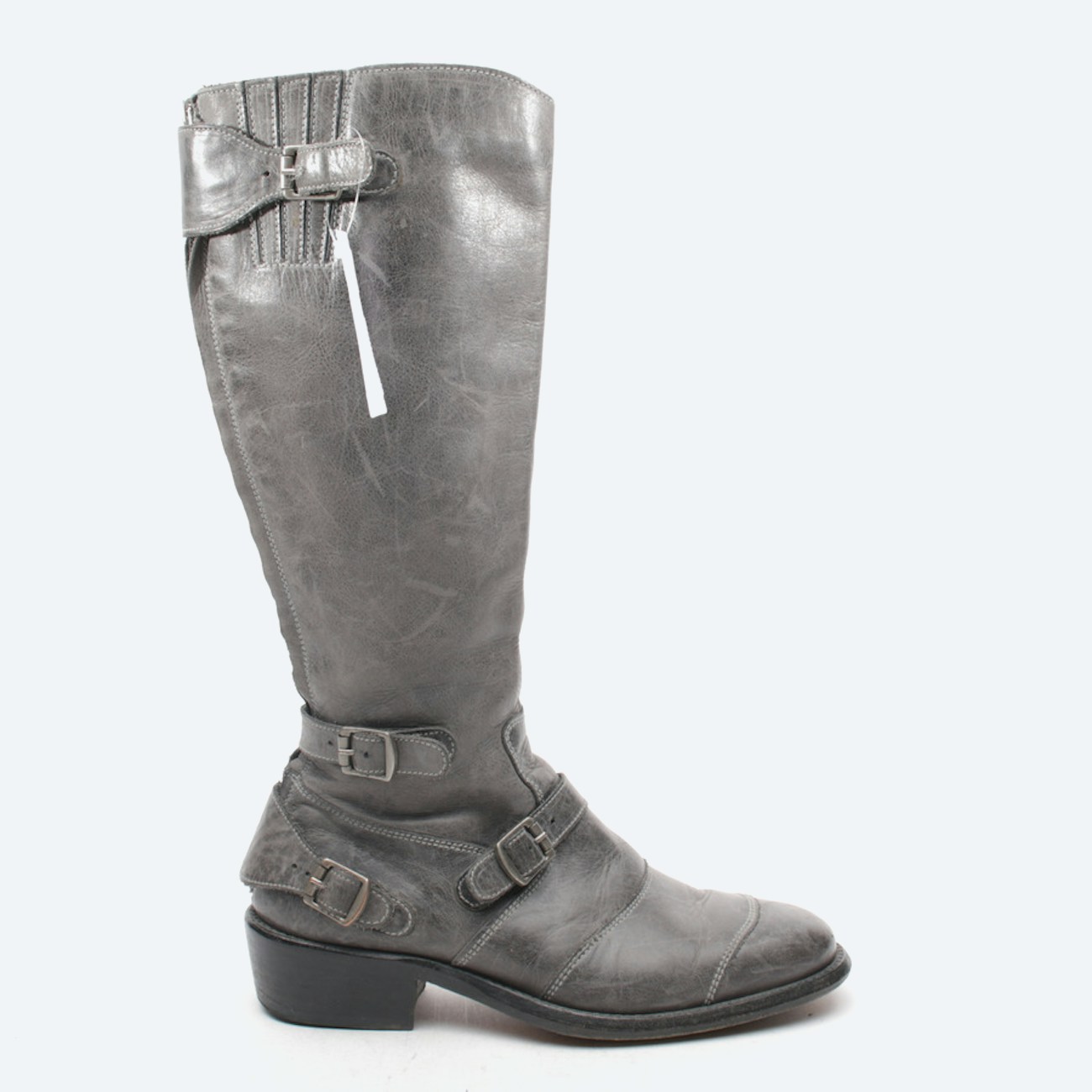 Image 1 of Calf High Boots EUR 37 Gray in color Gray | Vite EnVogue