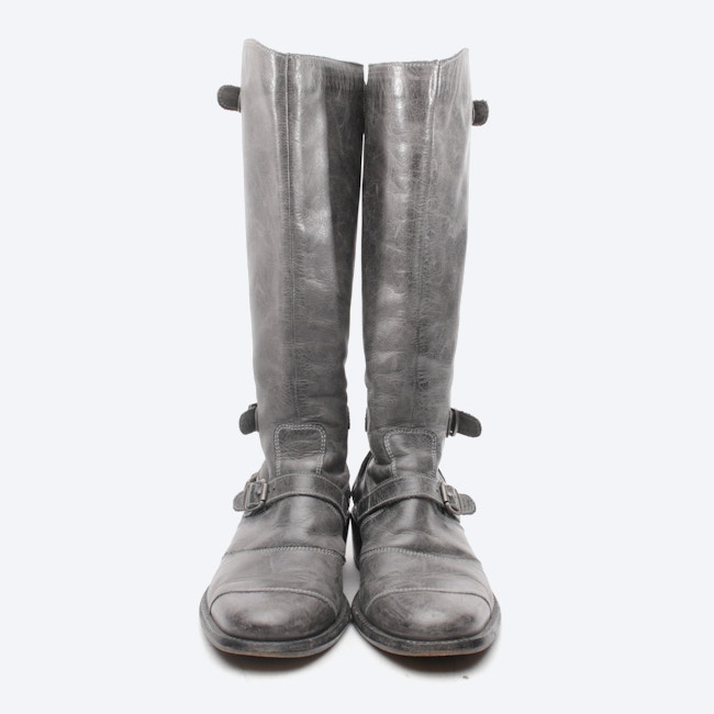 Image 2 of Calf High Boots EUR 37 Gray in color Gray | Vite EnVogue