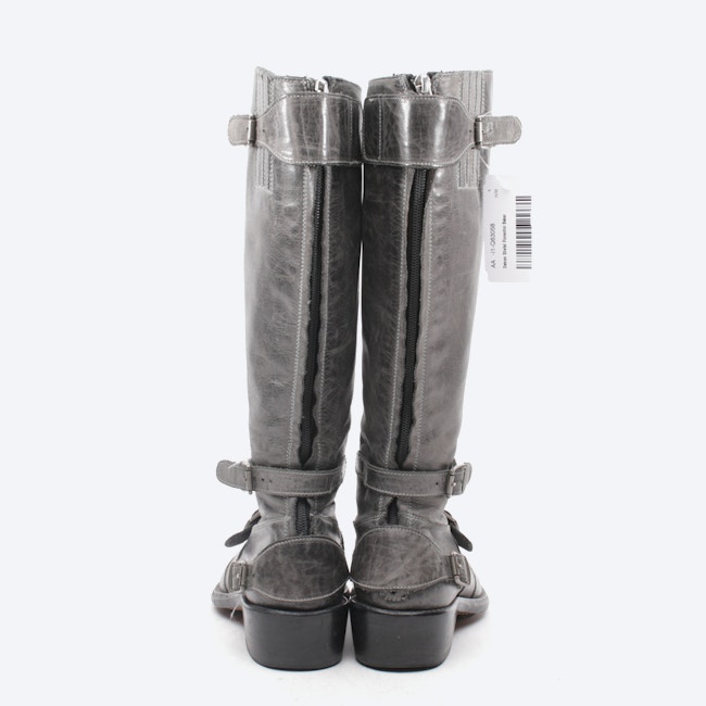 Image 3 of Calf High Boots EUR 37 Gray in color Gray | Vite EnVogue